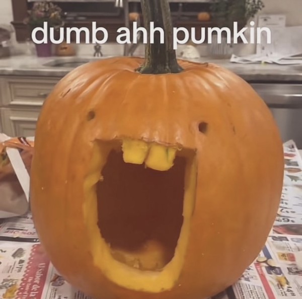 Dumb ahh pumpkin season